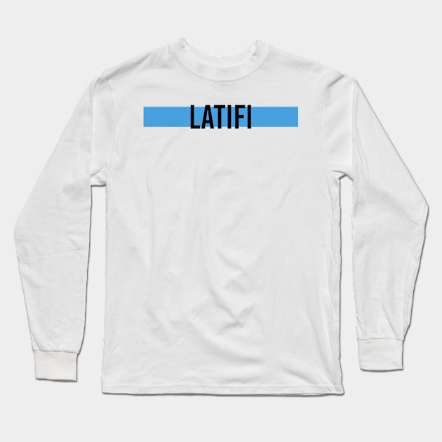 Nicholas Latifi Driver Name - 2022 Season #4 Long Sleeve T-Shirt by GreazyL